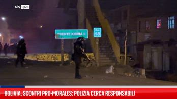 Bolivia, scontri pro-Morales: polizia cerca responsabili