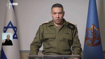 Portavoce IDF: "Iran sta lanciando droni contro Israele"