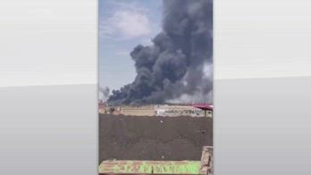 Israele attacca l'Iran, colonna fumo da aeroporto di Tabriz