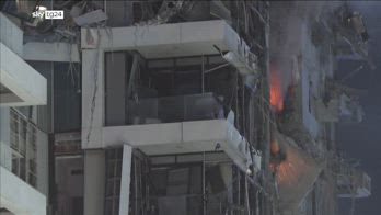 ERROR! MCH PALAZZI IN FIAMME TEL AVIV