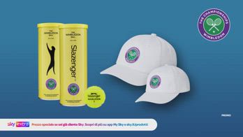 Nei negozi Sky sono arrivati i prodotti ufficiali Wimbledon