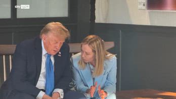 G7 Canada, il bilaterale tra Trump e Meloni