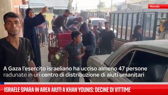 Israele spara in area aiuti a Khan Younis: decine di vittime