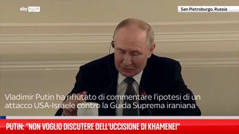 Putin: No paura per riarmo Nato. Incontro Zelensky a fine negoziati