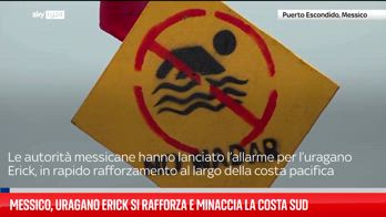 Messico si prepara all’arrivo dell’uragano Erick