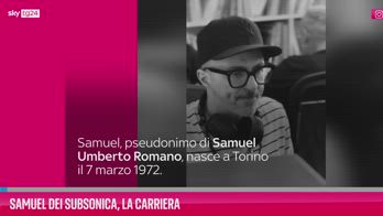 VIDEO Samuel dei Subsonica, la carriera