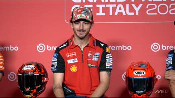 BAGNAIA SUI FRENI