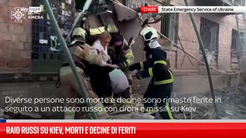 Raid russi sulla regione di Kiev: morti e feriti