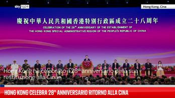 Hong Kong celebra 28° anniversario ritorno alla Cina