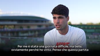 INTV ALCARAZ POST FOGNINI 1T WIMBLEDON_1423719