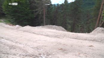 Allerta Maltempo, frana a San Vito di Cadore