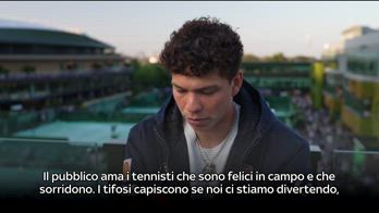 INTV SHELTON POST SONEGO OTTAVI WIMBLEDON MICHELA_4211174