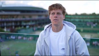 INTV SINNER POST SHELTON QF WIMBLEDON MICHELA_1446078