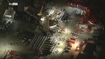 Crolla un tunnel a Los Angeles: almeno 15 operai intrappolati