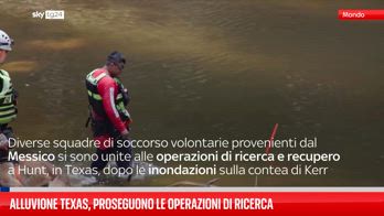 Alluvione Texas, proseguono le operazioni di ricerca