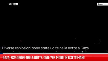 Esplosioni a Gaza