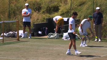 ALCARAZ ALLENAMENTO