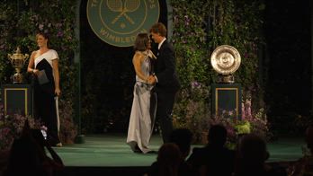 Sinner-Swiatek, il ballo dei campioni al gala di Wimbledon