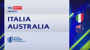 ERROR! HL RUGBY U20 ITALIA-AUSTRALIA web_4507732