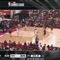 NBA, tripla e schiacciata per Yang Hansen