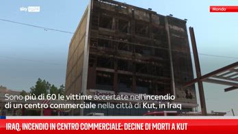 Iraq, incendio in centro commerciale: decine di morti a Kut