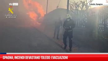 Spagna, danni per incendio a Toledo