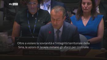 Attacco Israele in Siria, intervento Khaled Khiari all'Onu