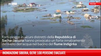 Inondazione Siberia, oltre 100 persone evacuate