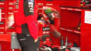 BAGNAIA REAZIONE