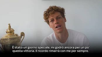 Sinner e il post Wimbledon: "Ricordi per sempre"
