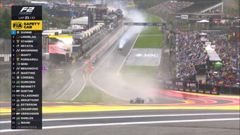 F2, esplode un motore: Feature Race chiusa con anticipo
