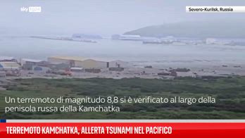 Terremoto Kamchatka, allerta tsunami nel Pacifico