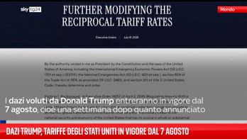 Dazi Usa, si parte il 7 agosto. Ue resta al 15%