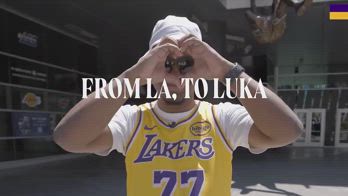 NBA, il video-tributo dei Lakers per Luka Doncic