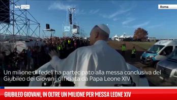 Giubileo dei giovani, oltre un milione alla messa di Papa Leone XIV