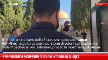 Ben-Gvir guida incursione di coloni intorno ad Al-Aqsa