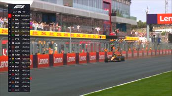 f1 gp ungheria ultimo giro video