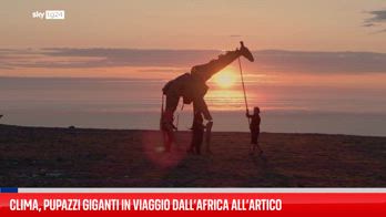 Norvegia, animali giganti di cartapesta per sensibilizzazione su clima