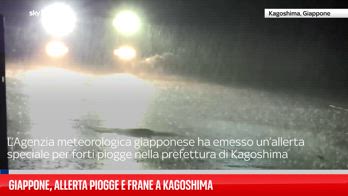 Giappone, allerta piogge e frane a Kagoshima