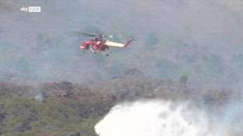 Vesuvio, continua spegnimento: fiamme anche nella riserva