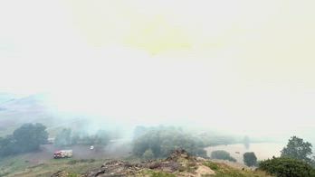Edimburgo, incendio su vulcano spento Arthurâs Seat