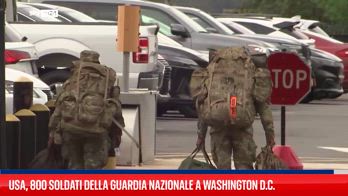 ERROR! Usa, 800 soldati della guardia nazionale a Washington D.C.