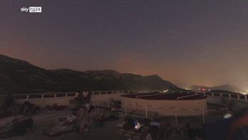 Croazia, pioggia di meteoriti illumina il cielo