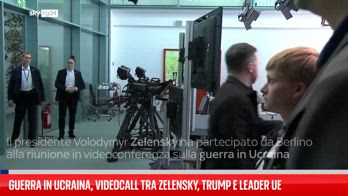 Guerra in Ucraina, videocall tra Zelensky, Trump e leader Ue