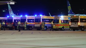 Gaza, 31 bambini palestinesi feriti portati in salvo in Italia