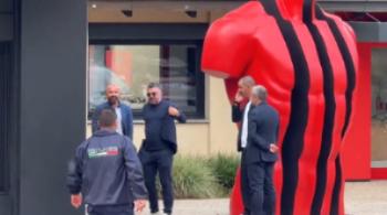 milan gattuso arrivo milanello video