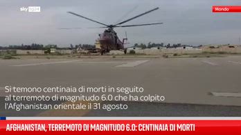 Afghanistan, terremoto di magnitudo 6.0: centinaia di morti