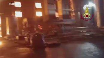 Verona, incendio in azienda chimica Geofin a Villafontana