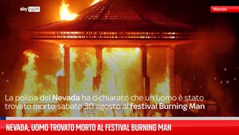 Nevada, uomo trovato morto al festival Burning Man