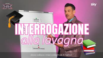 X Factor 2025: Interrogazione a Gabbani